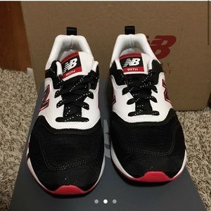 New Balance | Shoes | Nwt New Balance Cm997hbx In Whiteblackred | Poshmark